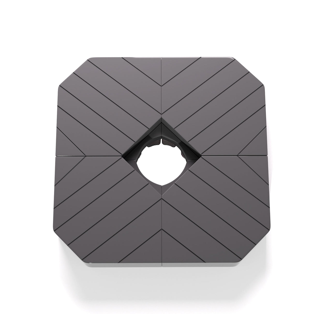 Patioslife 160kg Medium Base for Aegis Pro™ 10ft Round Cantilever Umbrella-4pcs