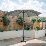 Round Tilting 3m Parasol – Durable Outdoor Shade with Smooth Crank & Adjustable Tilt