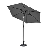2.5m Round Centre Pole Parasol – Weather-Resistant Garden & Patio Shade with Easy Tilt and Durable Aluminium Frame