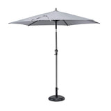 2.5m Round Centre Pole Parasol – Weather-Resistant Garden & Patio Shade with Easy Tilt and Durable Aluminium Frame