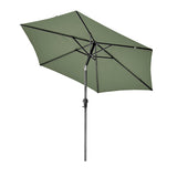 2.5m Round Centre Pole Parasol – Weather-Resistant Garden & Patio Shade with Easy Tilt and Durable Aluminium Frame