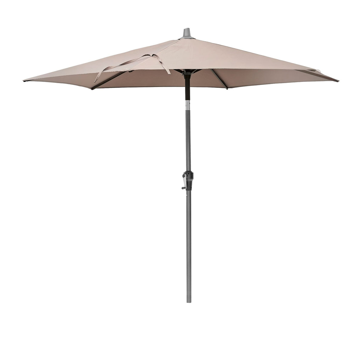 2.5m Round Centre Pole Parasol – Weather-Resistant Garden & Patio Shade with Easy Tilt and Durable Aluminium Frame