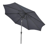 3m Round Centre Pole Parasol – Weather-Resistant Garden & Patio Shade with Easy Tilt and Durable Aluminium Frame