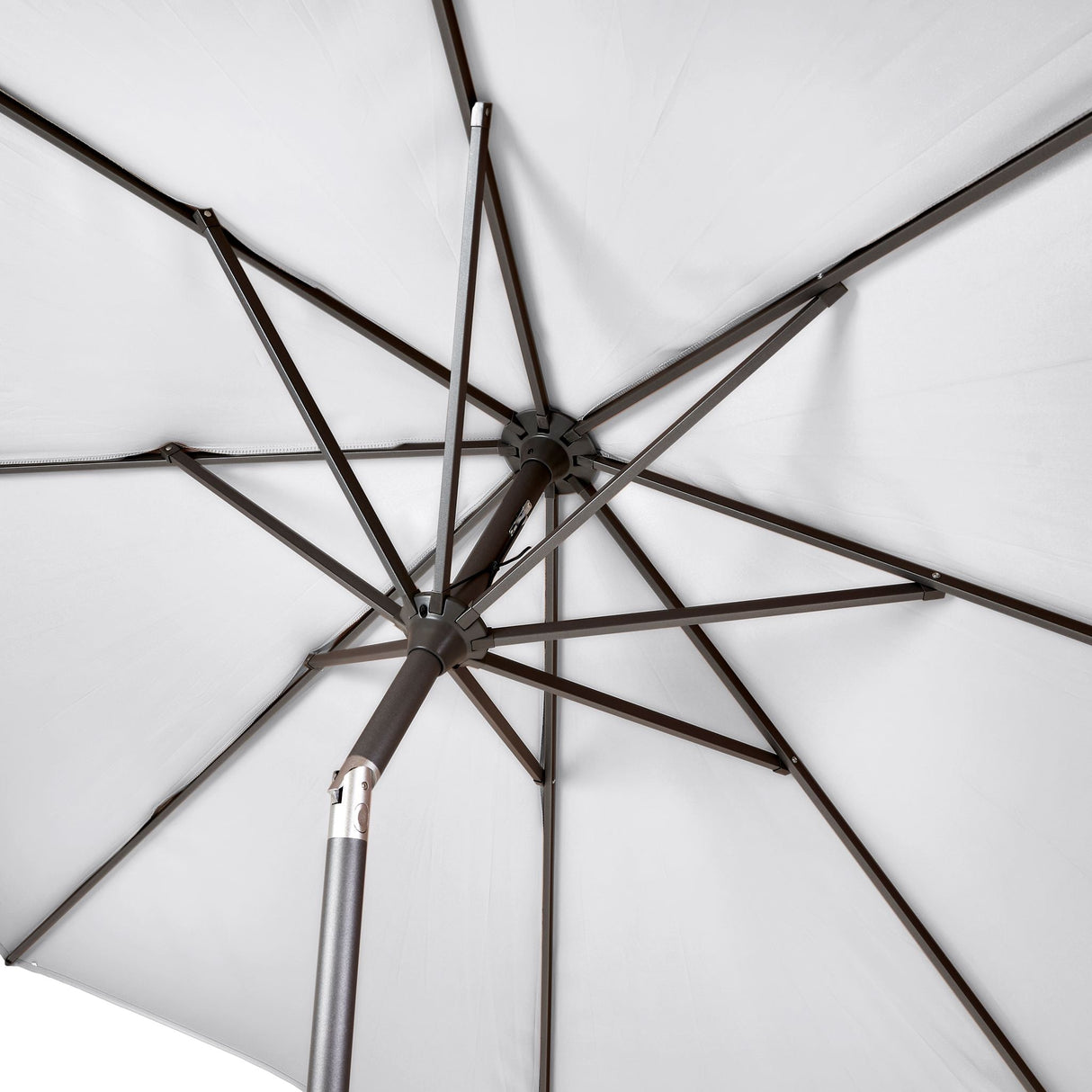 3m Round Centre Pole Parasol – Weather-Resistant Garden & Patio Shade with Easy Tilt and Durable Aluminium Frame