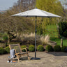 3m Round Centre Pole Parasol – Weather-Resistant Garden & Patio Shade with Easy Tilt and Durable Aluminium Frame