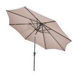 3m Round Centre Pole Parasol – Weather-Resistant Garden & Patio Shade with Easy Tilt and Durable Aluminium Frame