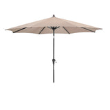 3m Round Centre Pole Parasol – Weather-Resistant Garden & Patio Shade with Easy Tilt and Durable Aluminium Frame