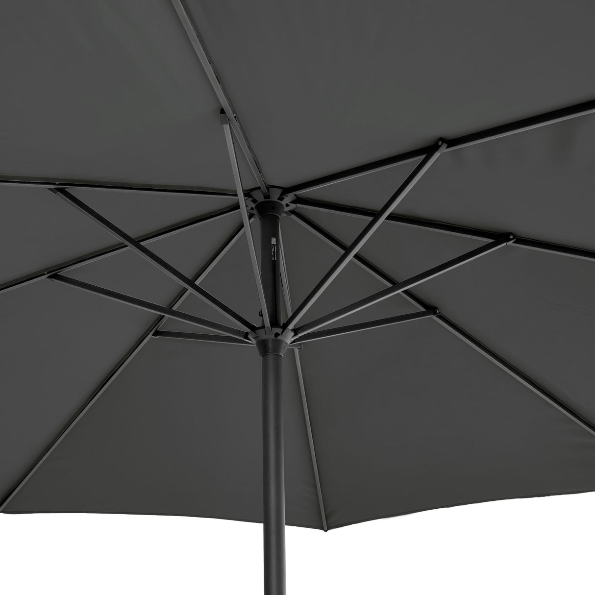 3.5m Round Centre Pole Parasol – Weather-Resistant Garden & Patio Shade with Easy Tilt and Durable Aluminium Frame