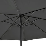 3.5m Round Centre Pole Parasol – Weather-Resistant Garden & Patio Shade with Easy Tilt and Durable Aluminium Frame