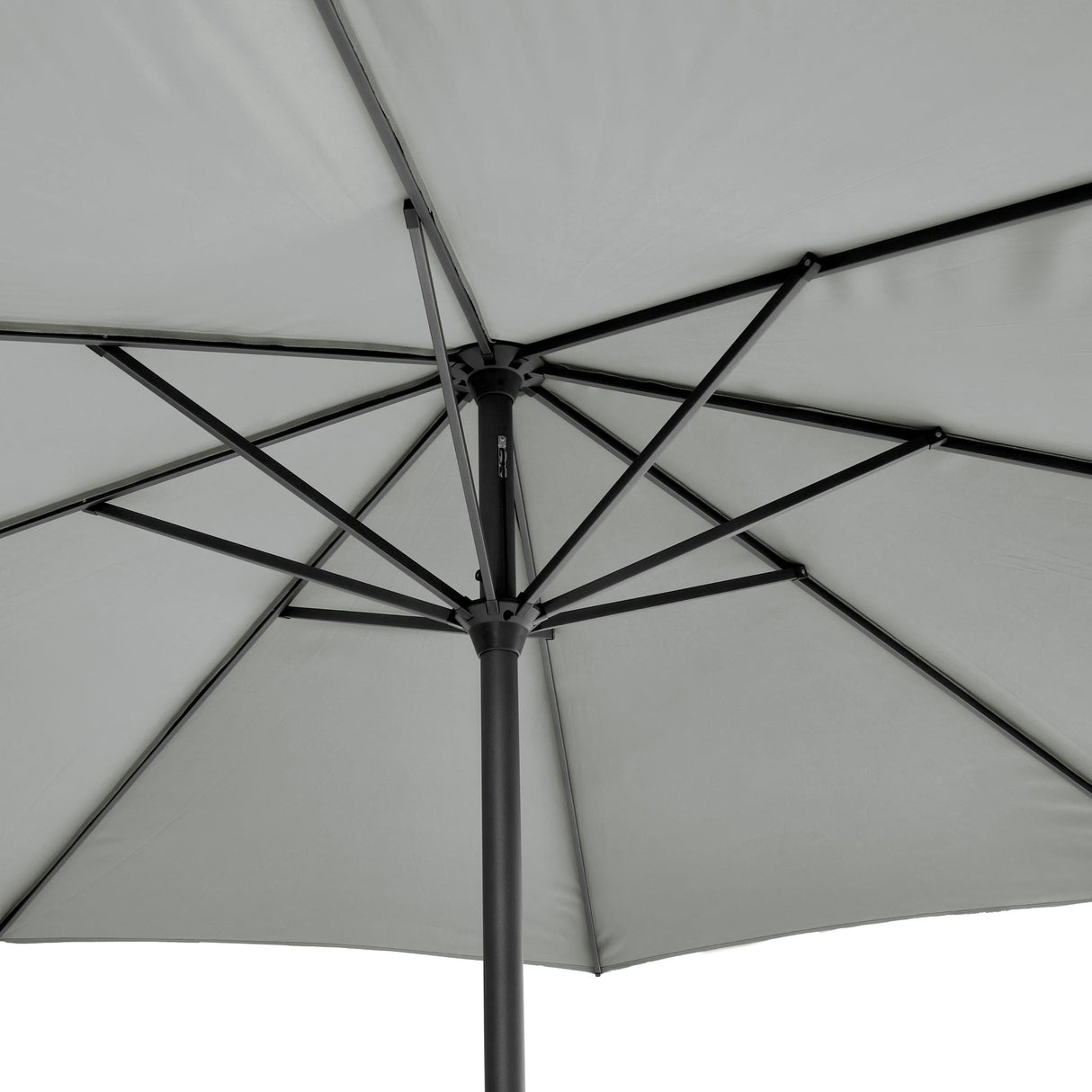 3.5m Round Centre Pole Parasol – Weather-Resistant Garden & Patio Shade with Easy Tilt and Durable Aluminium Frame