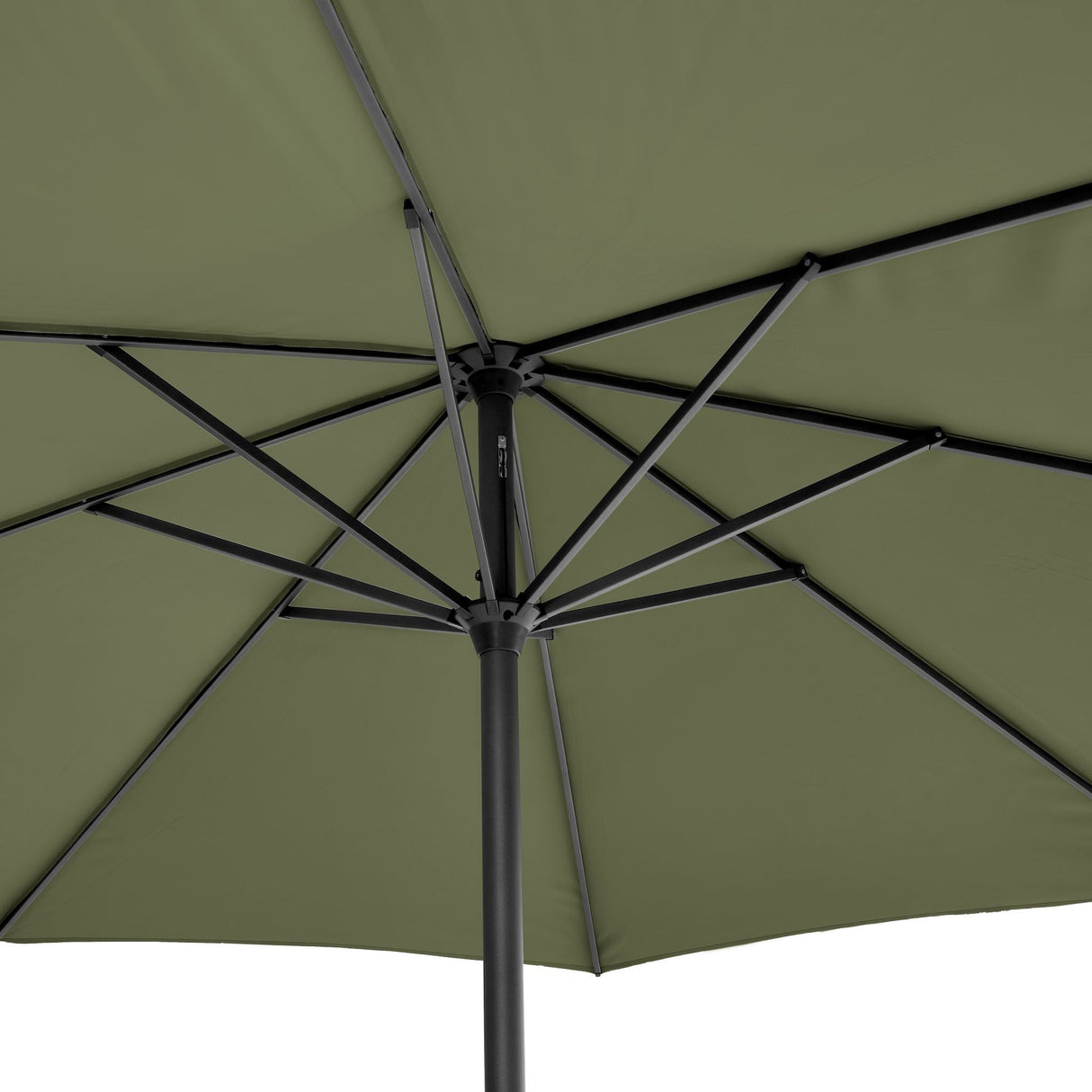 3.5m Round Centre Pole Parasol – Weather-Resistant Garden & Patio Shade with Easy Tilt and Durable Aluminium Frame