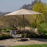 3.5m Round Centre Pole Parasol – Weather-Resistant Garden & Patio Shade with Easy Tilt and Durable Aluminium Frame