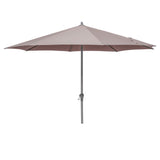3.5m Round Centre Pole Parasol – Weather-Resistant Garden & Patio Shade with Easy Tilt and Durable Aluminium Frame