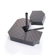 Patioslife 160kg Medium Base for Aegis Pro™ 10ft Round Cantilever Umbrella-4pcs