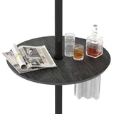 Clamp-On Parasol Side Tray | Outdoor Pole Table for Garden & Poolside Lounging