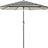 Patioslife Outdoor Market Breeze™ Patio Outdoor Umbrella with 8 Sturdy Ribs  Push Button Tilt and Crank