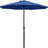 Patioslife Outdoor Market Breeze™ Patio Outdoor Umbrella with 8 Sturdy Ribs  Push Button Tilt and Crank