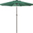 Patioslife Outdoor Market Breeze™ Patio Outdoor Umbrella with 8 Sturdy Ribs  Push Button Tilt and Crank