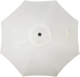 Patioslife Market Breeze™ | Outdoor Parasols 2.0 – 8‑Rib, Crane & Tilt Features for Patios, Pools & Alfresco Dining