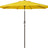 Patioslife Outdoor Market Breeze™ Patio Outdoor Umbrella with 8 Sturdy Ribs  Push Button Tilt and Crank