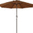 Patioslife Outdoor Market Breeze™ Patio Outdoor Umbrella with 8 Sturdy Ribs  Push Button Tilt and Crank