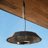 Hanging Patio Heater with LED Light & Remote Control – 2000W Electric Outdoor Heater