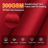 Patioslife Aegis Premium Cantilever Parasol with LED Strip Lights, Fibreglass Ribs & Powder-Coated Aluminium Pole — Luxury Garden & Patio Shade