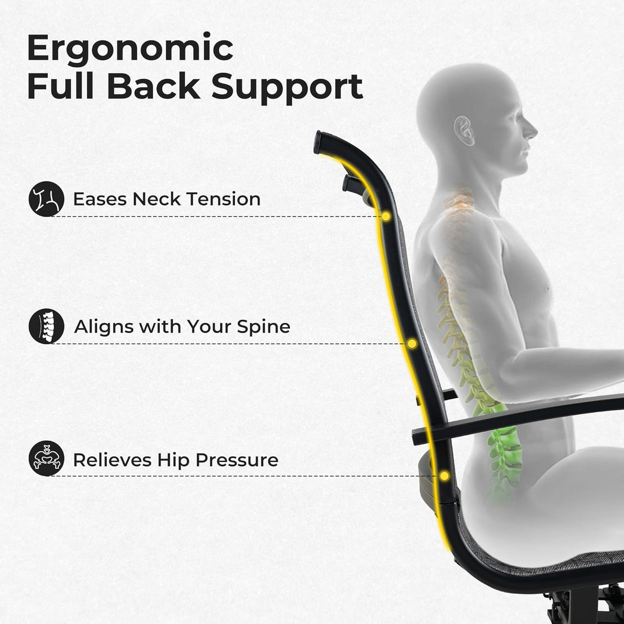 Outdoor Swivel Rocking Patio Dining Chairs Set of 2 – Textilene Patio Rockers with Sturdy Metal Frame for Garden, Deck, or Backyard