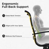 Outdoor Swivel Rocking Patio Dining Chairs Set of 2 – Textilene Patio Rockers with Sturdy Metal Frame for Garden, Deck, or Backyard