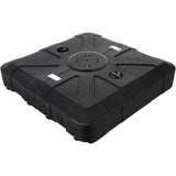 Patioslife™ Cantilever Parasol Base 115–200kg, Heavy-Duty Outdoor Rolling Stand, Refillable HDPE Offset Weights with Wheels for Patio, Garden & Poolside Stability