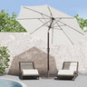 Patioslife Market Breeze™ | Outdoor Parasols 2.0 – 8‑Rib, Crane & Tilt Features for Patios, Pools & Alfresco Dining