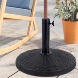 26.5 lbs Heavy Duty Patio Market Umbrella Base Stand for Market Breeze™ Series Umbrella