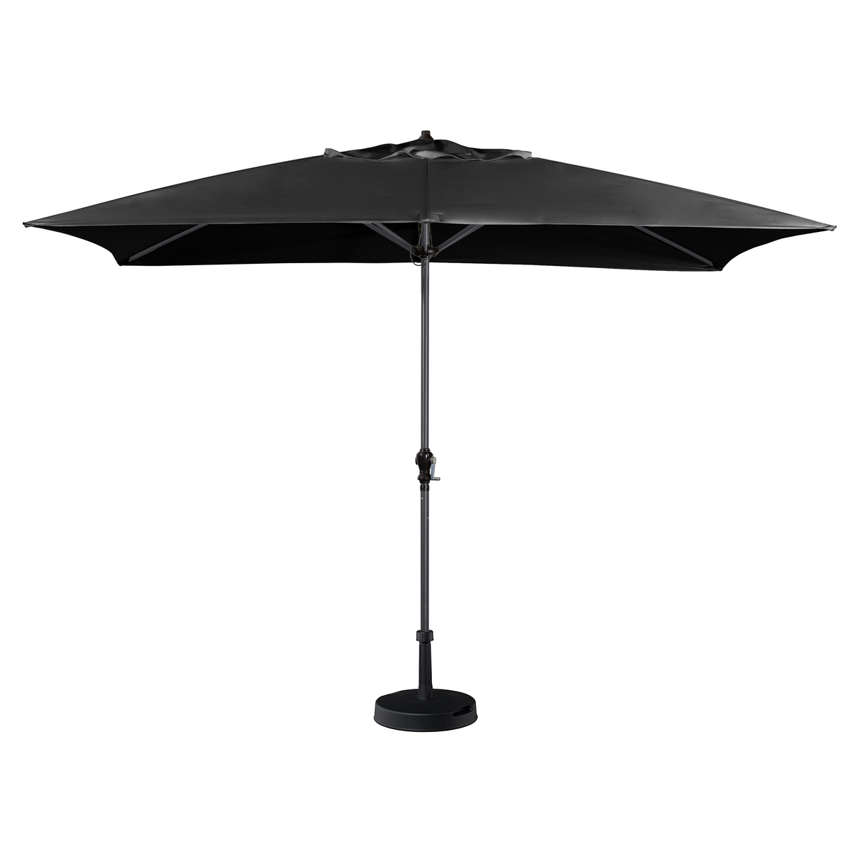3 m × 2 m Aluminium Crank Parasol | Perfect Shade for Garden, Patio & Dining