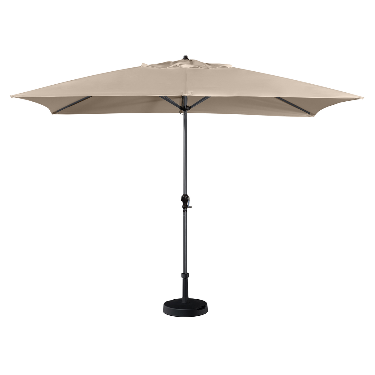 3 m × 2 m Aluminium Crank Parasol | Perfect Shade for Garden, Patio & Dining
