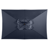 3 m × 2 m Aluminium Crank Parasol | Perfect Shade for Garden, Patio & Dining