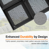 Rolling Cantilever Parasol Base with Lock, Supports Up to 400 kg, Decorative Modular Stand for Aegis Series and Most Offset Garden Parasols, Suitable for Patio, Garden and Poolside Use